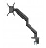 MANHATTAN desk mount with mechanical spring for 1x monitor