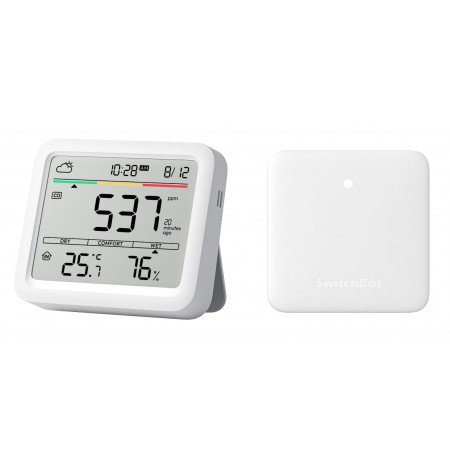 SwitchBot Meter Pro (CO2 Monitor) White LCD Battery