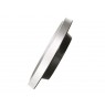 MAUL quartz wall clock Run white/silver plastic 25cm incl. battery