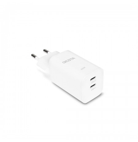 DICOTA D32184 mobile device charger Laptop, Smartphone, Tablet White AC Fast charging Indoor