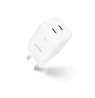 DICOTA D32186 mobile device charger Laptop, Smartphone, Tablet White AC Fast charging Indoor