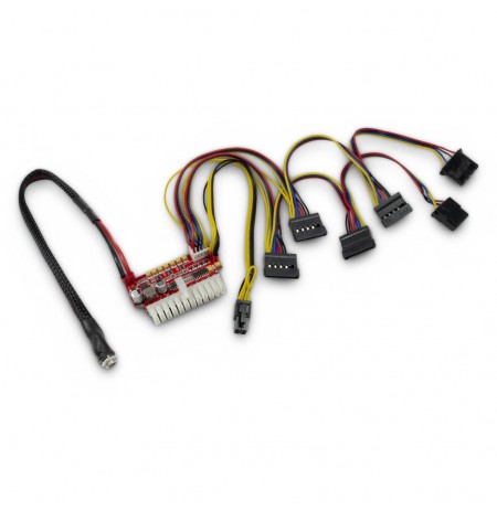 Inter-Tech 88882190 power supply unit 200 W 20+4 pin ATX Black