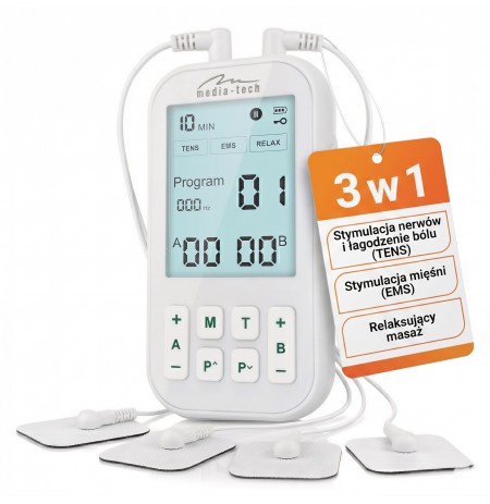 Media-Tech MT6543 TENS/EMS Physiotherapy Massager
