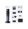 Braun Hair Trimmer | All-in-One Series 7 AIO7580 | Cordless | Wet & Dry | Number of length steps 14 | Blue/Black