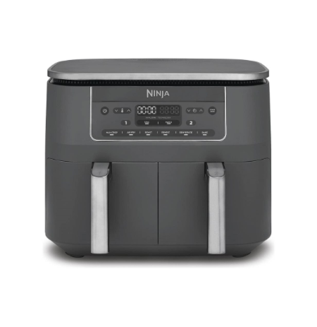 NINJA Double hot air fryer | DZ300EU | Power 2400 W | Capacity 7.6 L | Grey