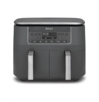 NINJA Double hot air fryer | DZ300EU | Power 2400 W | Capacity 7.6 L | Grey