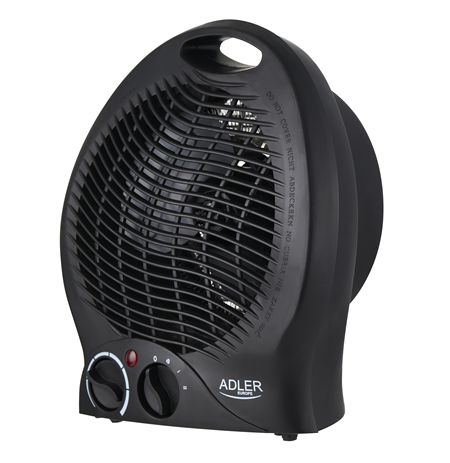 Adler Heater | AD 7761 | Fan Heater | 2000 W | Number of power levels 2 | Black