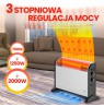 Extralink LCV-06 | Convector heater | 2000W, 3 Modes, Thermostat, Fan