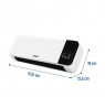 NOVEEN HC1200 LED air curtain + remote control