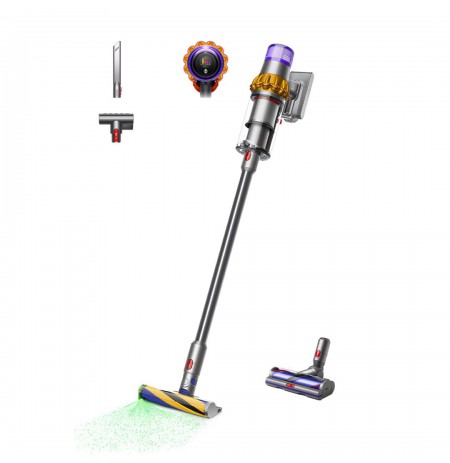 Dyson V15 Detect Absolute (2026) Gelb/Lila 660W