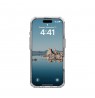 Urban Armor Gear Plyo mobile phone case 16 cm (6.3") Cover Silver, Transparent