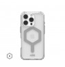 Urban Armor Gear Plyo mobile phone case 16 cm (6.3") Cover Silver, Transparent
