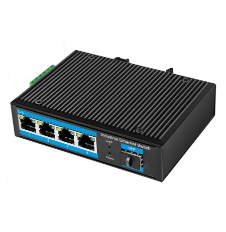 LogiLink NS204 network switch Unmanaged Gigabit Ethernet (10/100/1000) Black
