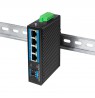 LogiLink NS204 network switch Unmanaged Gigabit Ethernet (10/100/1000) Black