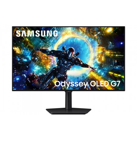 Samsung G73SH computer monitor 81.3 cm (32") 3840 x 2160 pixels 4K Ultra HD OLED Black