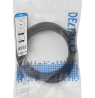 USB-C į USB-C laidas DELTACO su DP-Alt režimu, 10 Gbps, 60 W 3 A, 8K/30 Hz, 3 m, juodas / USBC-ACTIVE32 / 1902486