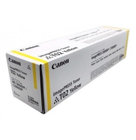 Canon T02 (8532B001) Lazerinė kasetė, Geltona