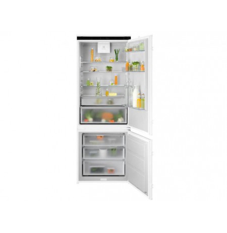 190 cm aukščio ,70 cm pločio įmontuojamas šaldytuvas Electrolux E7TNAE75S