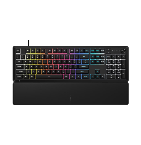 CORSAIR SKIFF 100 Wired RGB Membrane Gaming Keyboard, 10-Zoned RGB LED