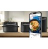 Bosch Serie 4 MAFD440B7 fryer Double 9 L 2500 W Hot air fryer Black