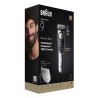 Braun BeardTrimmer 9 BT9520 beard trimmer Battery 52 2 cm Wet & Dry Black, Grey