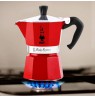 BIALETTI Moka Express 3-cup coffee maker 5466 - red
