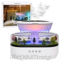 Air humidifier aroma diffuser rain effect LED light
