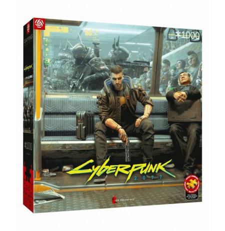 Puzzle Good Loot Gaming: Cyberpunk 2077 - Metro, 1000 pieces