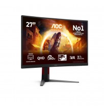 AOC G4 CQ27G4Z2P computer monitor 68.6 cm (27") 2560 x 1440 pixels Quad HD LCD Black, Red