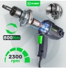 WUBER W33250 electric impact wrench 800 Nm 1/2" for wheels with case