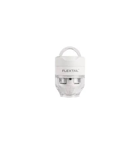 Flextail Tiny Pump 3X white / portable air pump / pressure 5 kPa / LED flashlight