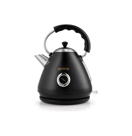 Gorenje | Kettle | K17CLBK | Electric | 2200 W | 1.7 L | Plastic/Metal | 360° rotational base | Black