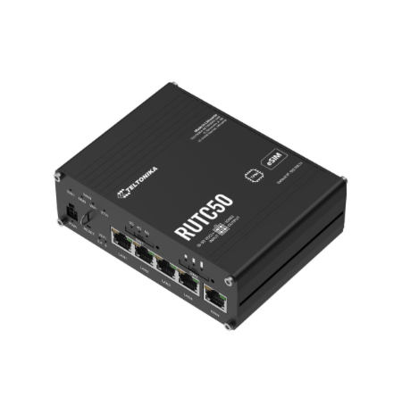 Teltonika RUTC5021 Industrial 5G Router with Wi-Fi 6 | Teltonika