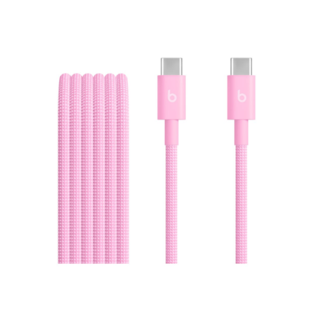 Apple USB-C to USB-C Woven Cable (1.5m) - Power Pink | Apple
