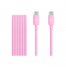 Apple USB-C to USB-C Woven Cable (1.5m) - Power Pink | Apple