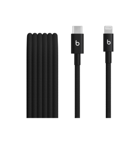 Apple USB-C to Lightning Woven Cable (1.5 m) - Bolt Black | Apple