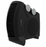 Cecotec ReadyWarm 2000 Max Dual Black | Fan heater | 2000 W | Number of power levels 3 | Suitable for rooms up to 20 m² | Black