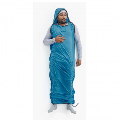 SEA TO SUMMIT Breeze Sleeping Bag Liner Insect Shield Mummy with drawstring S