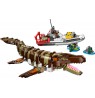 LEGO JURASSIC WORLD 76974 Brick-Built Mosasaurus Boat Mission