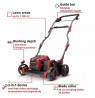 EINHELL GP-SC 36/40 Li BL-Solo aerator/scarifier