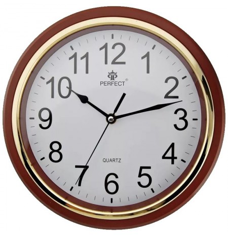 PERFECT Sieninis kvarcinis laikrodis FX-5842/BROWN
