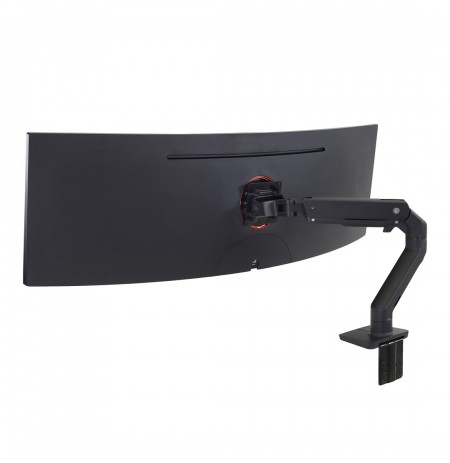 Ergotron HX DESK MONITOR ARM/WITH HD PIVOT MATTE BLACK