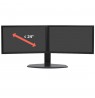 Ergotron NEOFLEX DUAL MONITOR LIFT STAND/24IN 6.4-15.4KG LIFT12.7 MISD 3Y