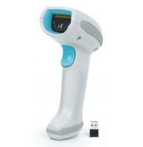 Advanced wireless barcode reader USB-RJ45 2m, 1D/2D 2m/s, IP52, stand included