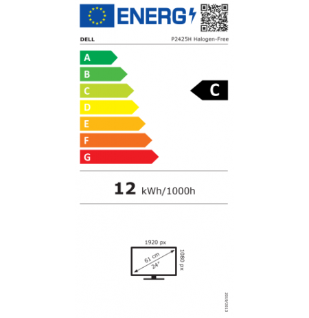 Dell Pro 24 Plus DELL-P2425HHF Monitorius 24'' IPS FHD 1920x1080 8 ms 250 cd/m2 100 Hz, Halogen-Free