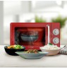 Cecotec 01710 microwave Red, Stainless steel Grill microwave Countertop 20 L 700 W