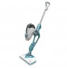 Black & Decker BHSM166DSM steam cleaner Steam mop 0.5 L 1600 W Aqua colour, White