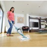 Black & Decker BHSM166DSM steam cleaner Steam mop 0.5 L 1600 W Aqua colour, White