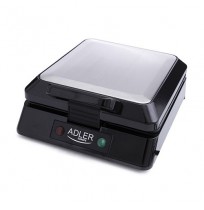 Adler AD 3036 waffle iron 4 waffle(s) 1500 W Black, Grey