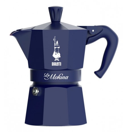Bialetti 0005411 manual coffee maker Moka pot 0.04 L Blue